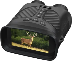 Goggles Infrared Binoculars 8X Digital Zoom with Rechargeable Lithium Battery for Camping Travel