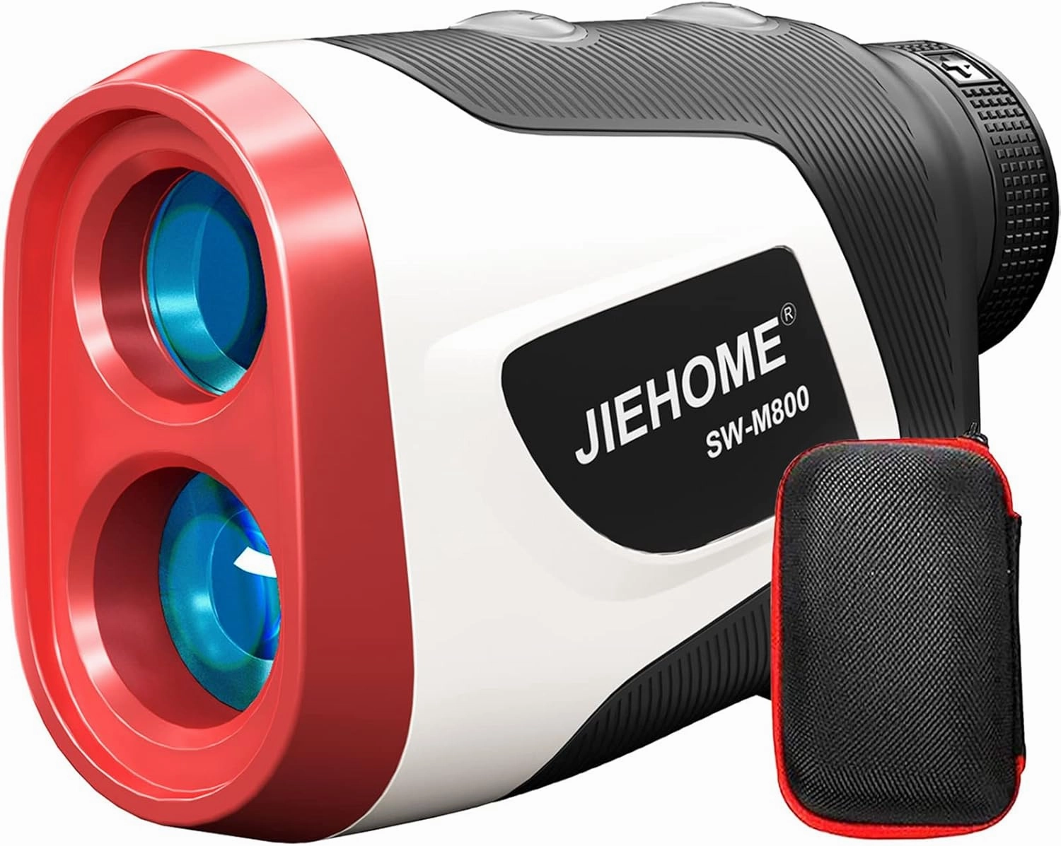 Golf Rangefinder 6X Golf Range Finder with Slope Flag-Lock Pin Sensor Vibration Continuous Scan Rechargeable - Tournament Legal Golf Laser Rangefinders