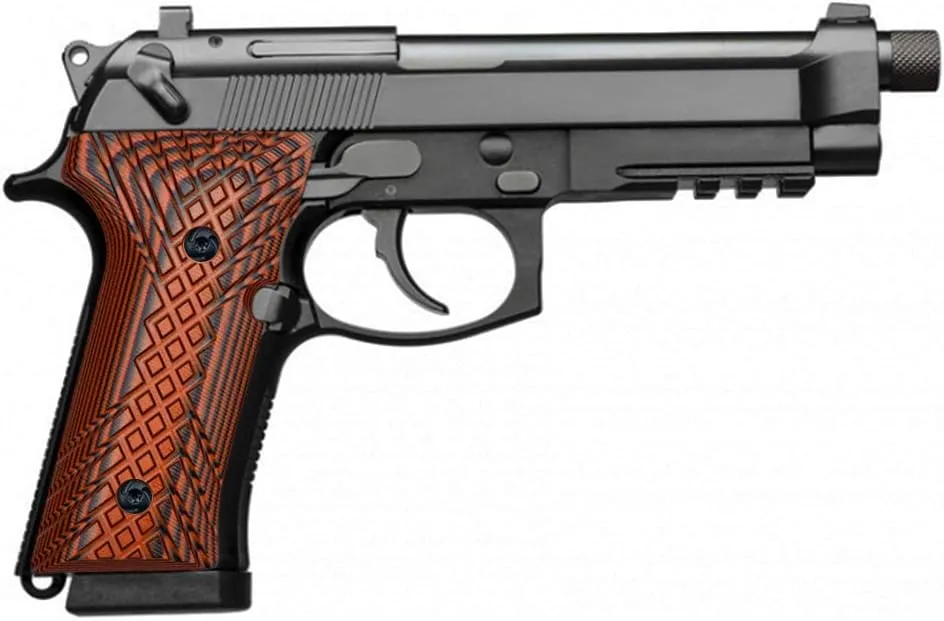 Guuun G10 Grips for Beretta 92 Vertec & Beretta M9A3 Beretta 92X Not fit 92x performance, Crosshatch Texture