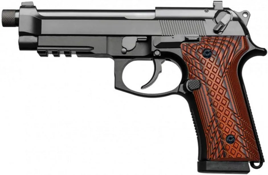 Guuun G10 Grips for Beretta 92 Vertec & Beretta M9A3 Beretta 92X Not fit 92x performance, Crosshatch Texture
