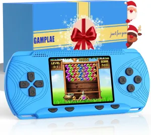 Handheld Games for Kids, Handheld Game Console Built-in 258 Video Games, 3" HD Screen, Portable Video Game Console, Christmas Gaming Console, for Kids, Electronic Toys Ages 4-12