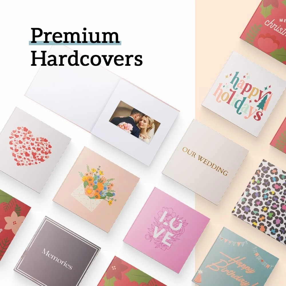 Heirloom Heart Video Book - Create Your Own Digital Greeting Card Gift with Your Memories - Anniversary, Christmas, Wedding - Plays 10 Minutes of Video and Photos