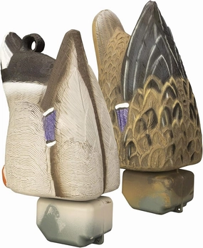 Higdon Outdoors Magnum Duck Butt Decoys for Waterfowl Hunting | Foam Filled 2pk | Variety: Pintail Drake & Mallard Drake/Hen Combo