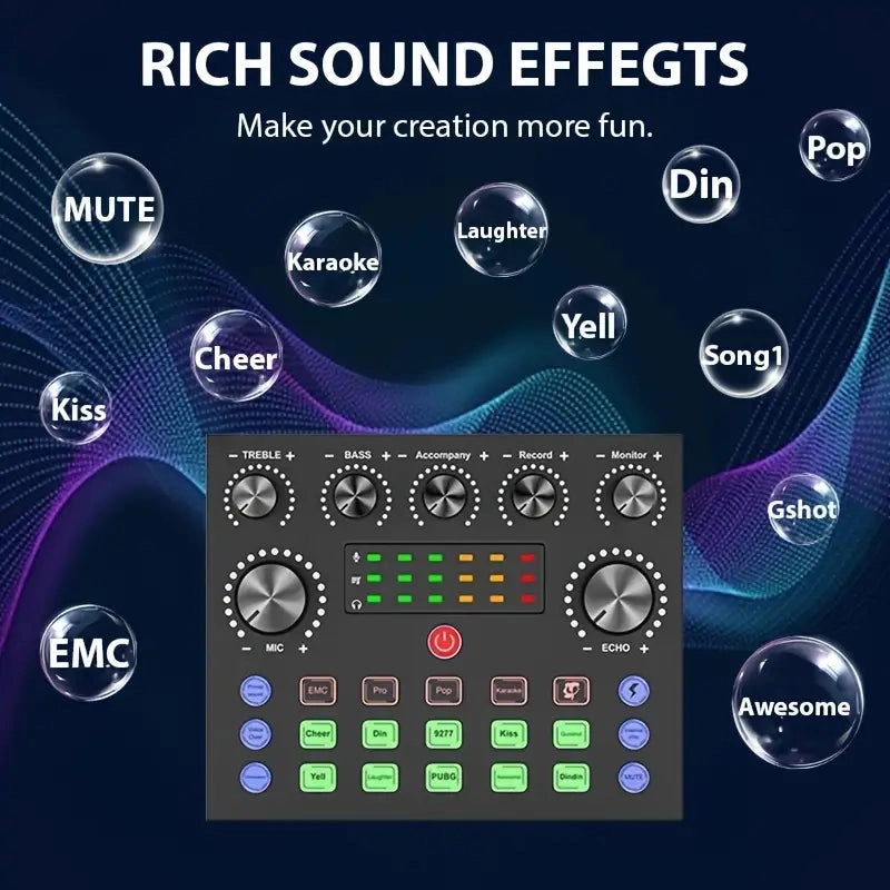 High-end Professional Podcast Equipment Kit and BM800 Condenser Microphone