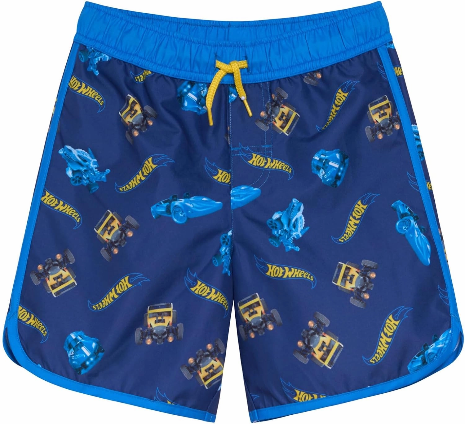 Hot Wheels UPF 50  Pullover Rash Guard and Swim Trunks Outfit Set Toddler to Big Kid