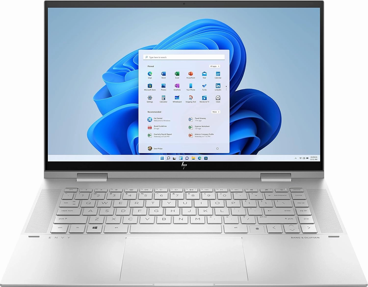 HP 2023 Envy X360 15.6" FHD IPS Touch 2-in-1 Laptop Intel 12-Core i7-1260P Iris Xe Graphics 32GB DDR4 1TB NVMe SSD HDMI Thunderbolt 4 WiFi AX BT Backlit KB Fingerprint Windows 11 Pro Stylus w/RE USB