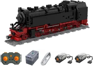 HSB Dampflok 99.72 Vapor Train Building and Construction Toy, Technic Train Series Building Block Set, Creative Interactive Toy for Teens and Up (1066Pcs  )