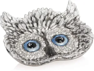 Jay Strongwater Fletcher Owl Trinket Tray