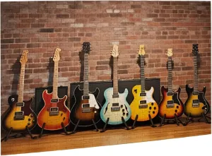Jigsaw Puzzles 500 Pieces for Adults and Families Music Guitar Electric Musical Jazz Formation Wooden DIY Educational Toys Gift for Home 20.4 x 14.9 in