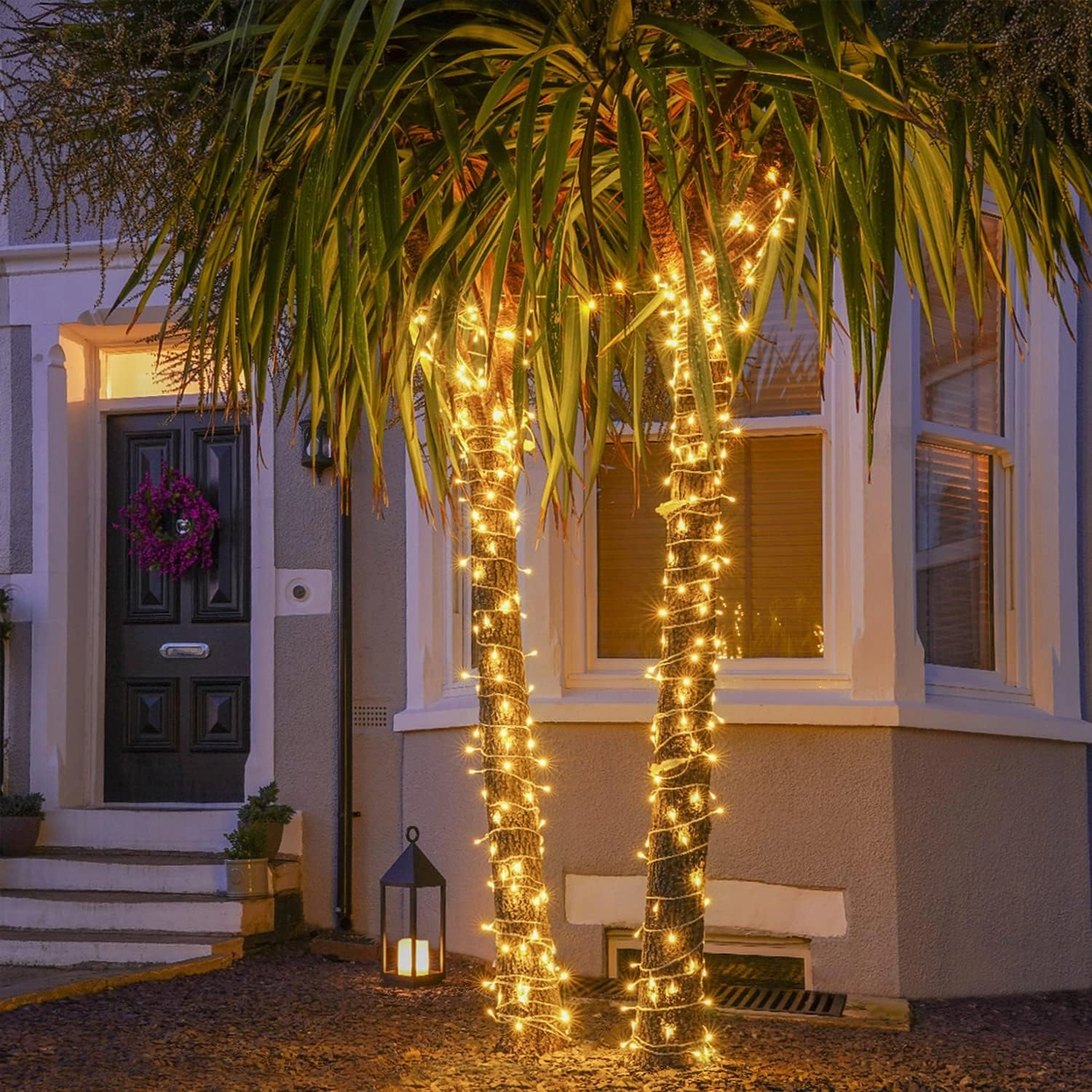 JMEXSUSS Connectable Warm White String Lights Indoor, 8 Modes Christmas Lights Plug in Fairy String Light for Bedroom, 33ft 100 LED Twinkle Lights Outdoor for Christmas Tree Decor