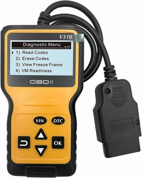 Kewucn Car OBD2 Scanner Code Reader, Automotive Engine Fault Scanner to Clear Error Code, Diagnostic Scan Tool for Most OBD II Protocol Vehicles After 1996, Universal Car Accessories