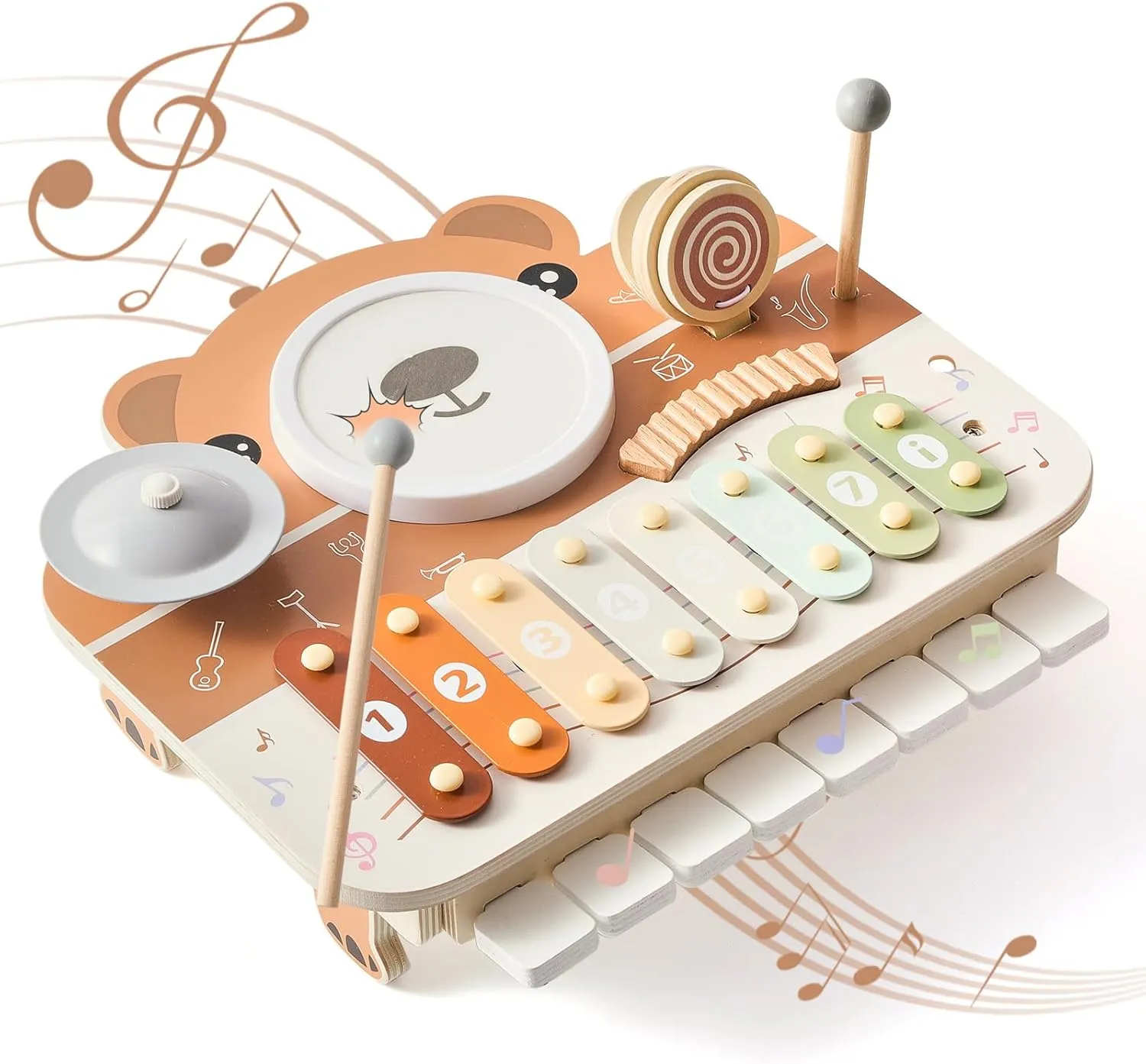 Kids Drum Set Musical Instruments