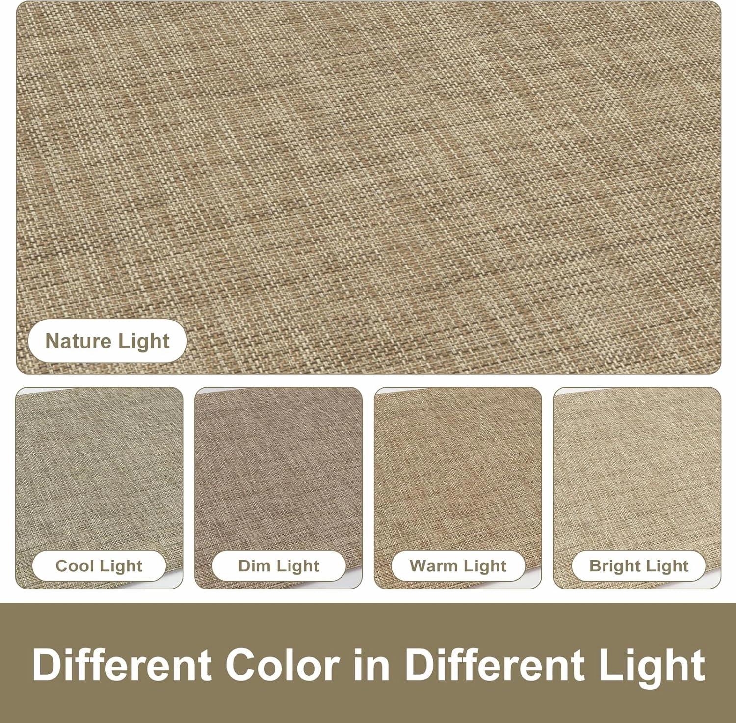 KIMODE Anti Fatigue Kitchen Mats, 17"x47" 17"x29" Farmhouse Kitchen Rugs Sets of 2, Non Slip Kitchen Mats for Floor, Cushioned Kitchen Floor Mats for Sink Laundry Office Desk Light Brown