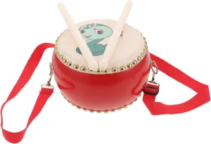 Kisangel Boys and Girls Drum Set Handheld Percussion Drum for Singing Dancing Toddler Musical Instruments