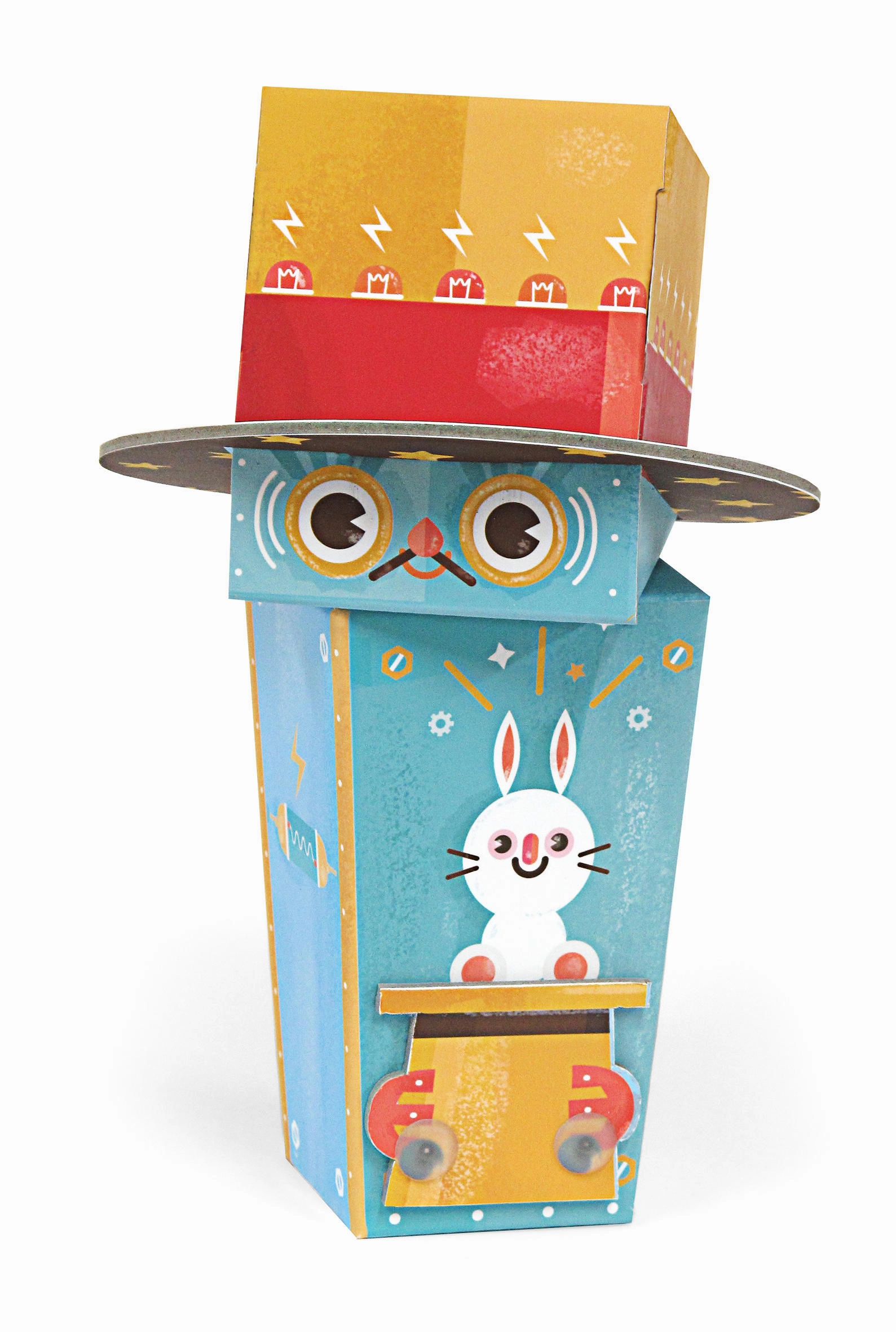 Krooom Fold My Robot Set - Magician Robot