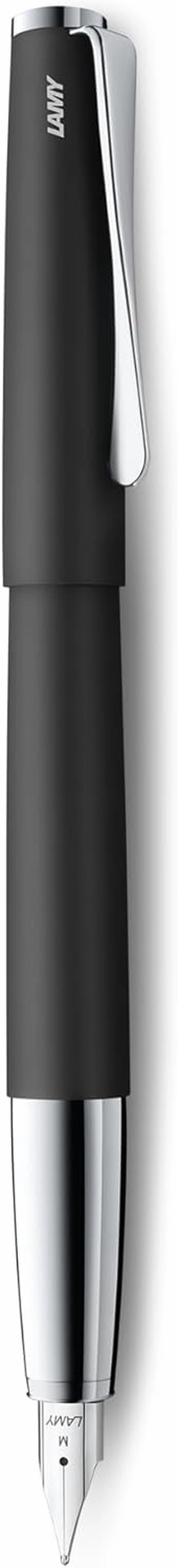 Lamy Studio Fountain Pen, Black, Medium Nib (L67M)
