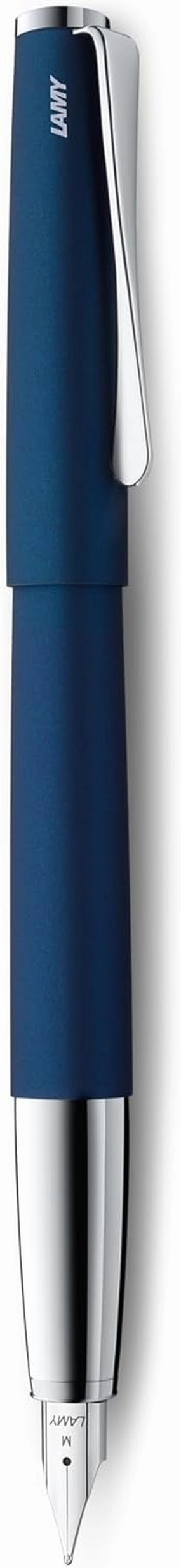 LAMY Studio Fountain Pen Imperial Blue Medium Nib (L67IBM)