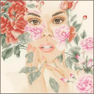 Lanarte Flower Face Evenweave