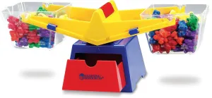 Learning Resources Baby Bear Balance Set, Weights & Counters, Multi-color (LER0779)