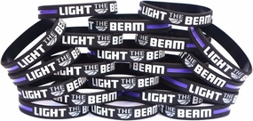 Light The Beam Wristband Set (from 2 to 100 Bands) Silicone Bracelets