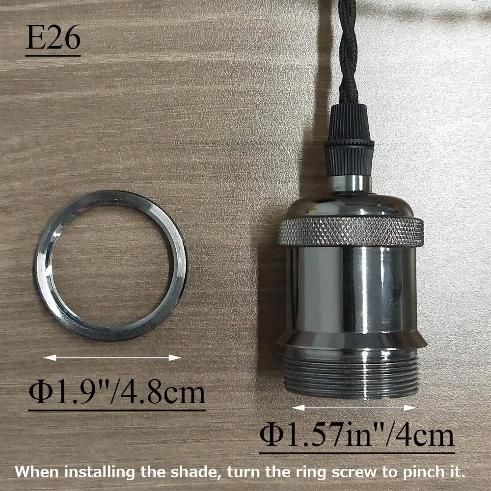 Lightolier Track Pendant Light Black Cord Oil Rubbed Black Socket Retro Style with Remote Control LED Edison Bulbs Decoration Industrial Factory Track Light Customizable for Kitchen
