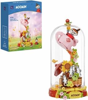 Little My's Afternoon Tea Building Block Set, Tea Party Scene with Detailed Figures, Creative Construction Toy for Adults, Ideal Gift for Hobbyists and Collectors