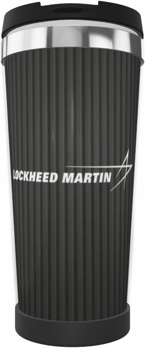Lockheed Martin Coffee Mug,Stainless Steel Double Vacuum Insulated Tumbler,Coffee Travel Mug Spill Proof With Lid.