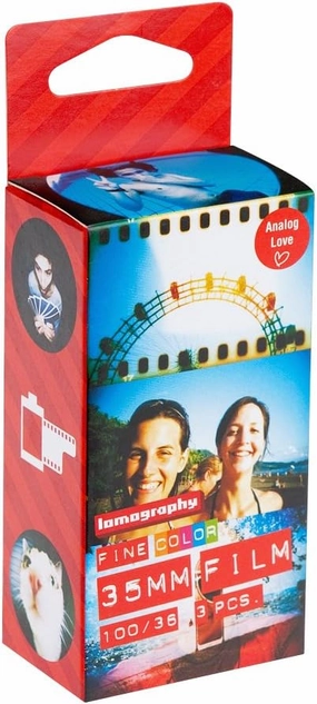 Lomography Color Negative 100 ISO 35mm 3 Pack