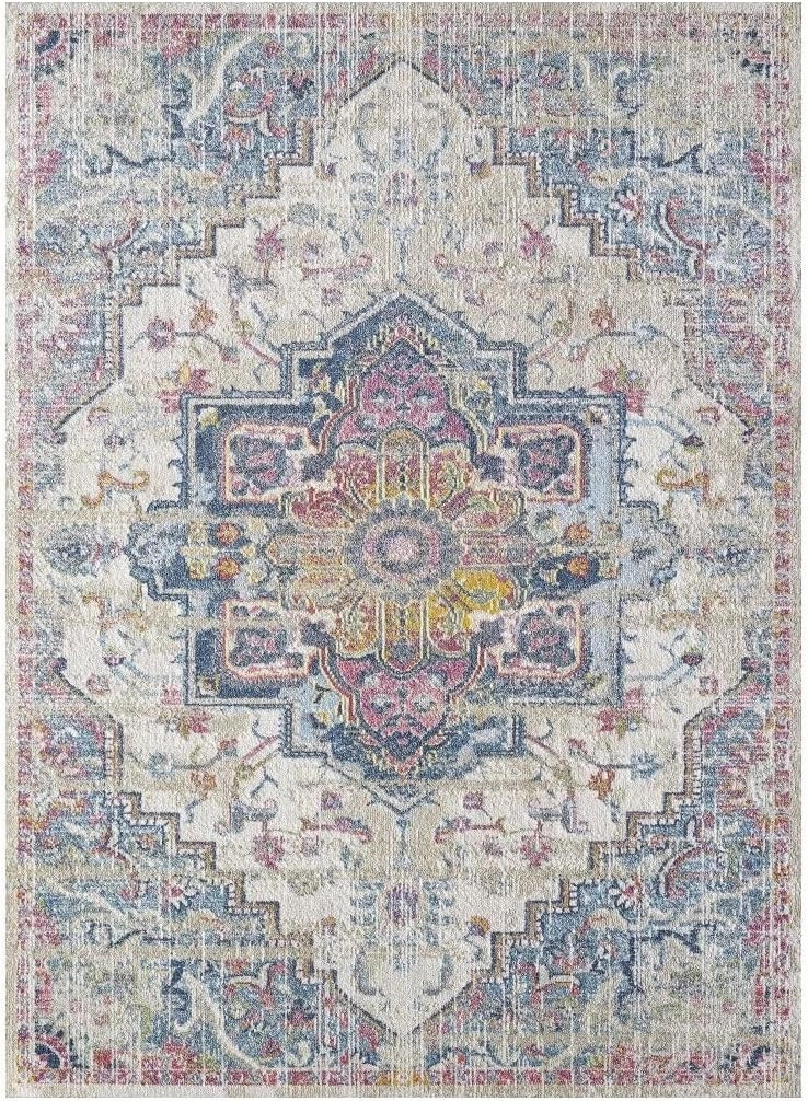 LUXE WEAVERS Nuvola Oriental Multi 8x10 Area Rug 8830