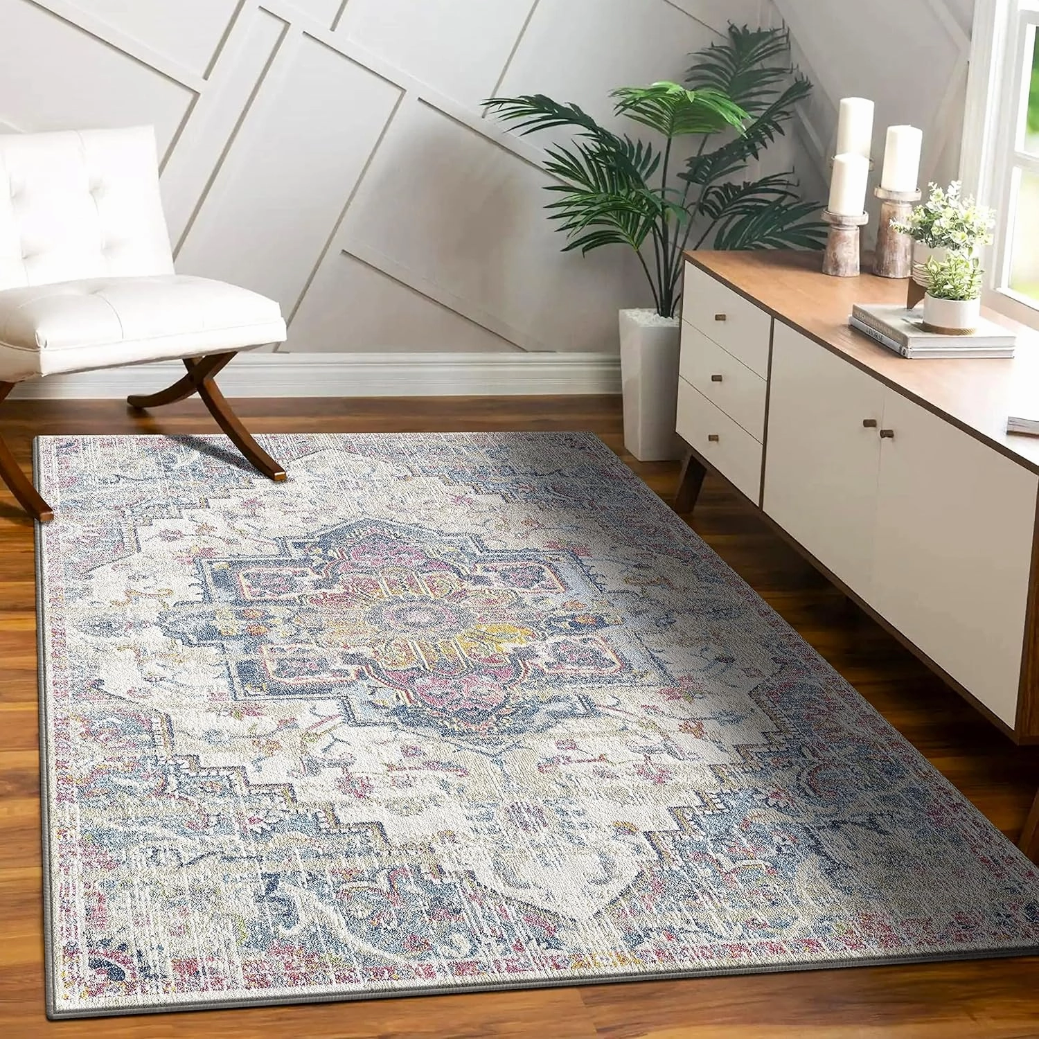 LUXE WEAVERS Nuvola Oriental Multi 8x10 Area Rug 8830