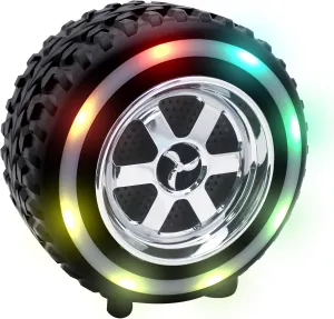 Magnavox MMA4013 Bluetooth Speaker with Decorative RGB Lights, USB/Micro SD Playback, Rechargeable Battery, and Bluetooth 5.0 - Portable Wireless Speaker