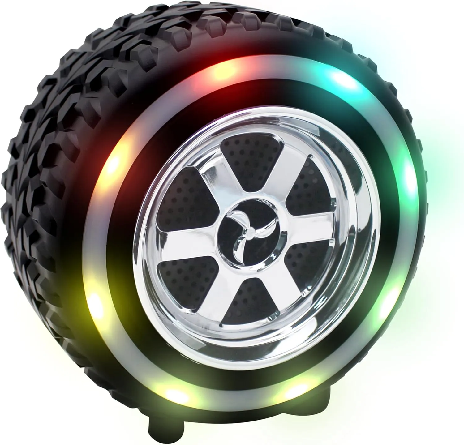 Magnavox MMA4013 Bluetooth Speaker with Decorative RGB Lights, USB/Micro SD Playback, Rechargeable Battery, and Bluetooth 5.0 - Portable Wireless Speaker