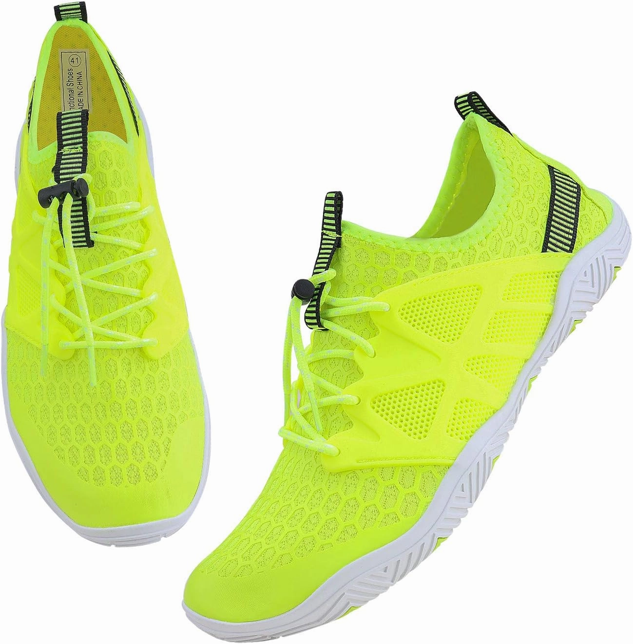 MAYZERO Water Shoes Men Women Swim Surf Shoes Beach Pool Shoes Wide Toe Hiking Aqua Shoes Winter House Slippers