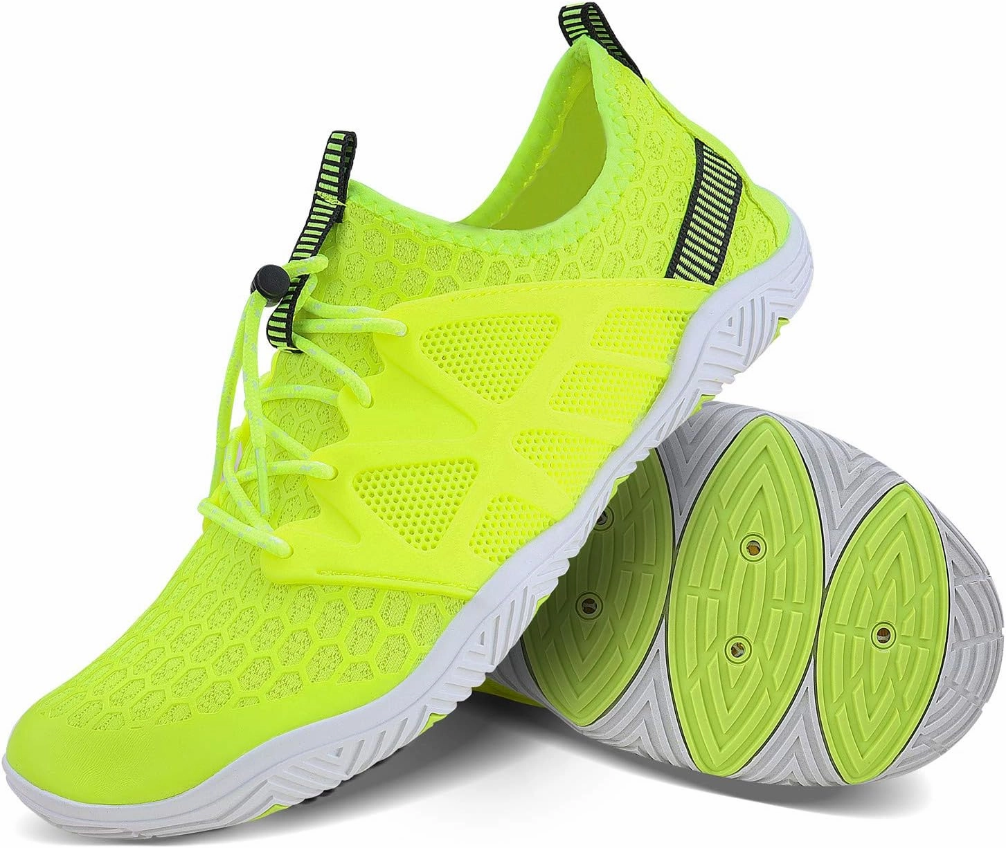 MAYZERO Water Shoes Men Women Swim Surf Shoes Beach Pool Shoes Wide Toe Hiking Aqua Shoes Winter House Slippers