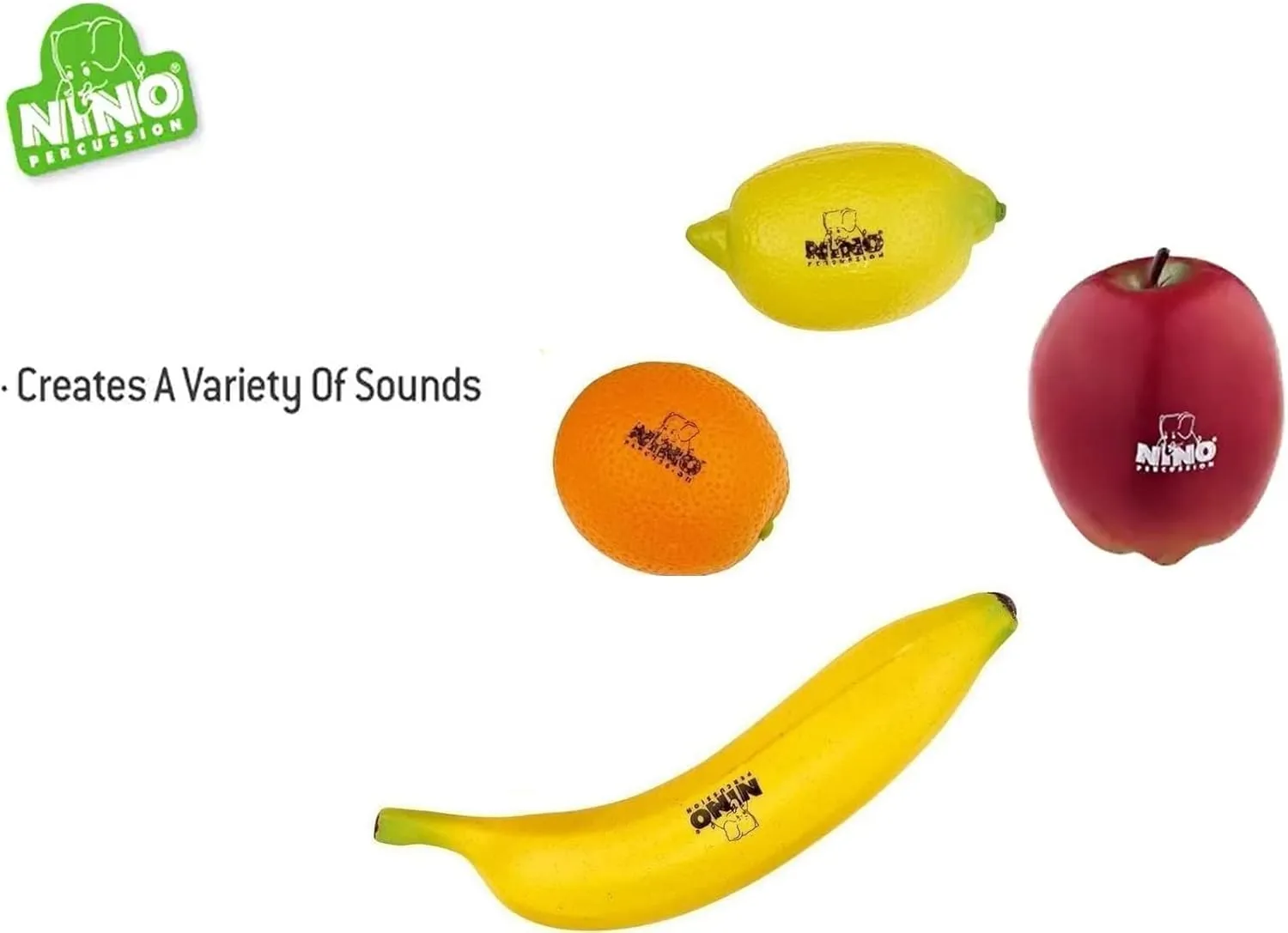 Meinl NINO Botany Shaker Assortment of 4 Pieces Fruit