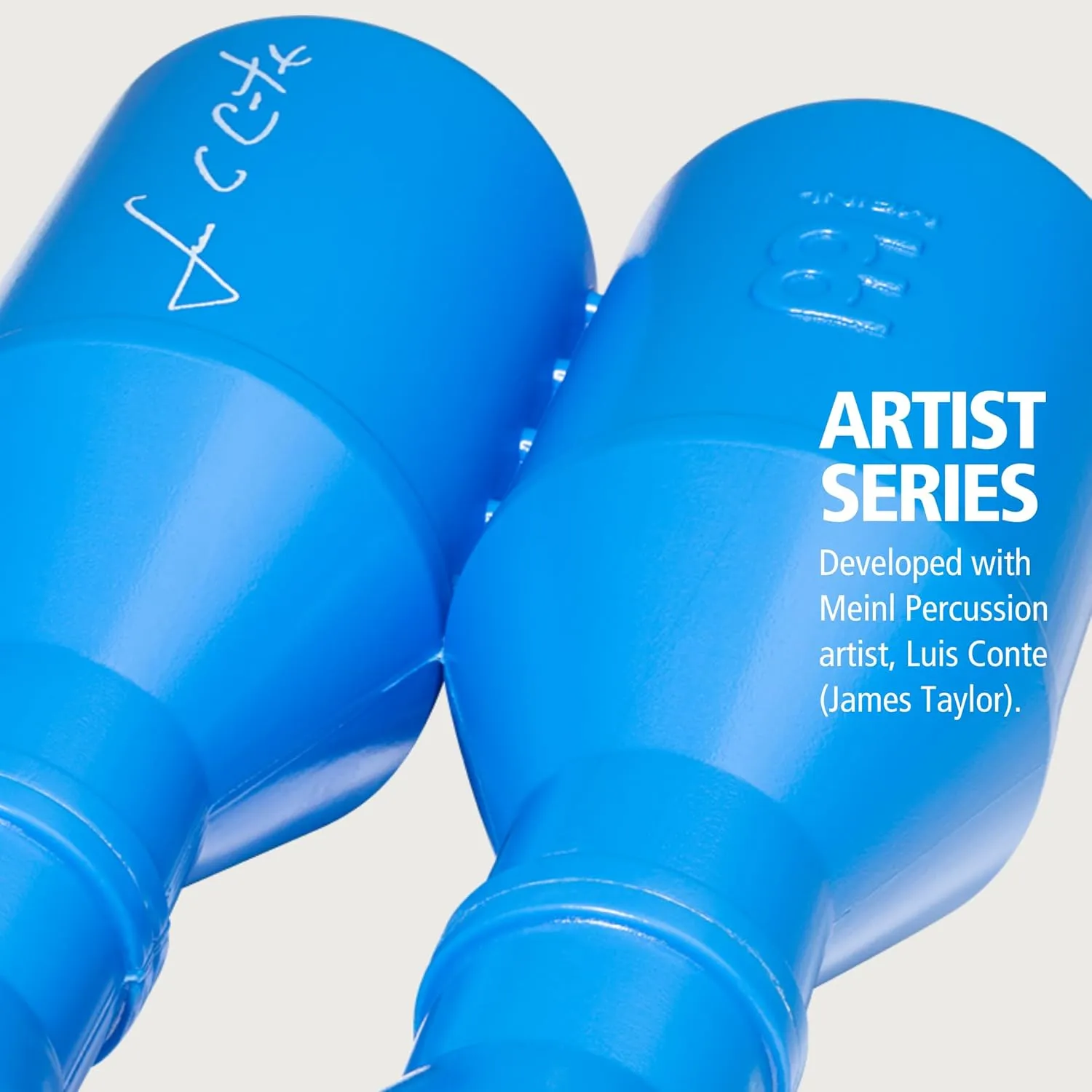 Meinl Percussion Series Luis Conte Artist Shaker Musical Instrument with Medium Volume — NOT Made in China — for Live or Studio, 2-Year Warranty (SH4GB)