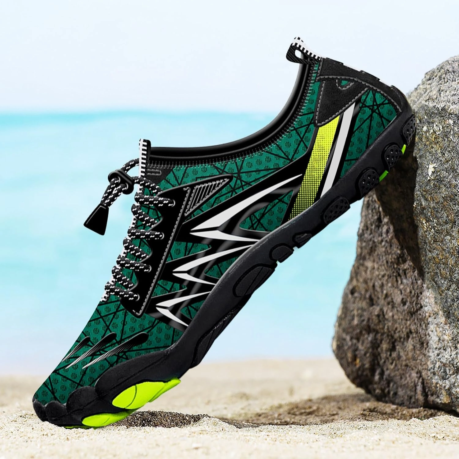 Mens Womens Water Sport Shoes Barefoot Quick-Dry Aqua Socks for Beach Swim Surf Yoga Exercise