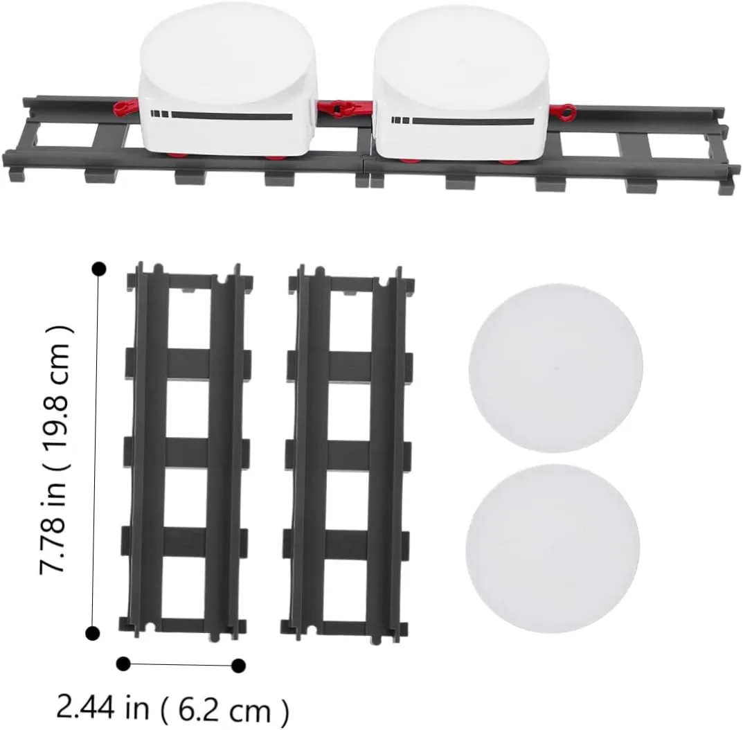 Milisten 4sets Electric Sushi Rotary Machine Toy Set Boys and Girls Sushi Rolling Kit Rotating Train Track Realistic Design for Imaginative Play and Creativity Fun