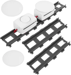 Milisten 4sets Electric Sushi Rotary Machine Toy Set Boys and Girls Sushi Rolling Kit Rotating Train Track Realistic Design for Imaginative Play and Creativity Fun