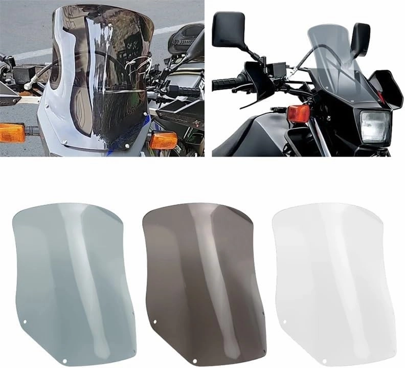 Motorcycle Tank Pad Protector Motorcycle Windscreens Deflectors Windshield Protector for DR650 DRZ400S DR-Z400SM CRF250L XR650L WR450F