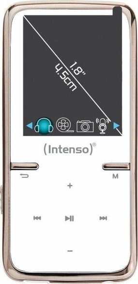 MP3 PLAYER 8GB WHITE/3717462 INTENSO