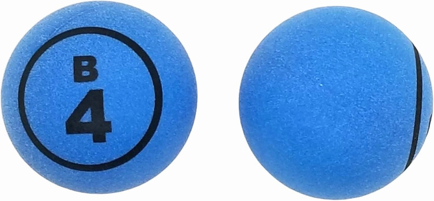 MR CHIPS Professional 1.57" (40mm) Replacement - Ping Pong Style Balls for Manual Bingo Cage Only Perfect Parties, Large Groups, Family Game Night
