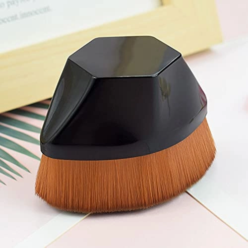 Mushroom Head Air Cushion CC Cream Natural Foundation,Phoera Powder, Bright Makeup Base Long Lasting with Makeup Sponge and Flat Top Kabuki Foundation Brush (# 02 Natural)