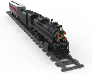 Mysterious Passenger Train 984 Pieces for Christmas Building Toys Set MOC Build for Age 18 