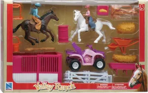 NewRay 38001 Valley Ranch Play Set