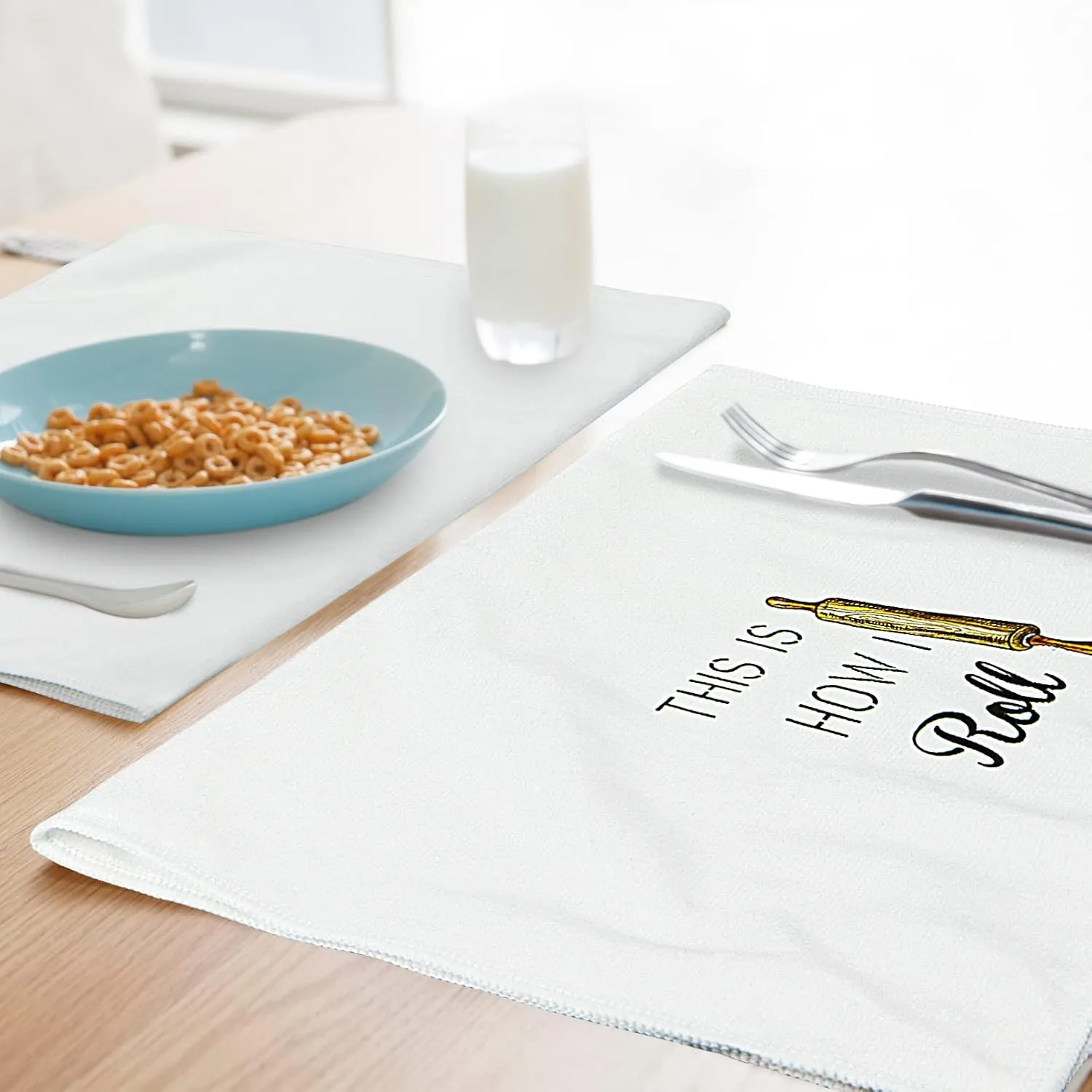 Nialnant Dish Towels for Kitchen, 16 x 23.6 Inch Housewarming Gifts New Home, Kitchen Gifts for Women, Mom, Men, Funny Kitchen Towels and dishcloths Sets
