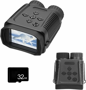 Night Vision Binoculars,850nm Infrared Night Vision Scope,4 Color Effects,Built-in 2600MAH Lithium Battery,for Wildlife Observation and Camping,Mini Night Vision Goggles