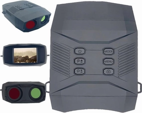 Night Vision Goggles, 4K Binoculars For Adults Night Vision And Day, 60MP 3'' Screen Night Vision Binoculars with 60 Million Camera Pixels & 5000 Mah Rechargeable Battery, 1968ft View Distance inNight