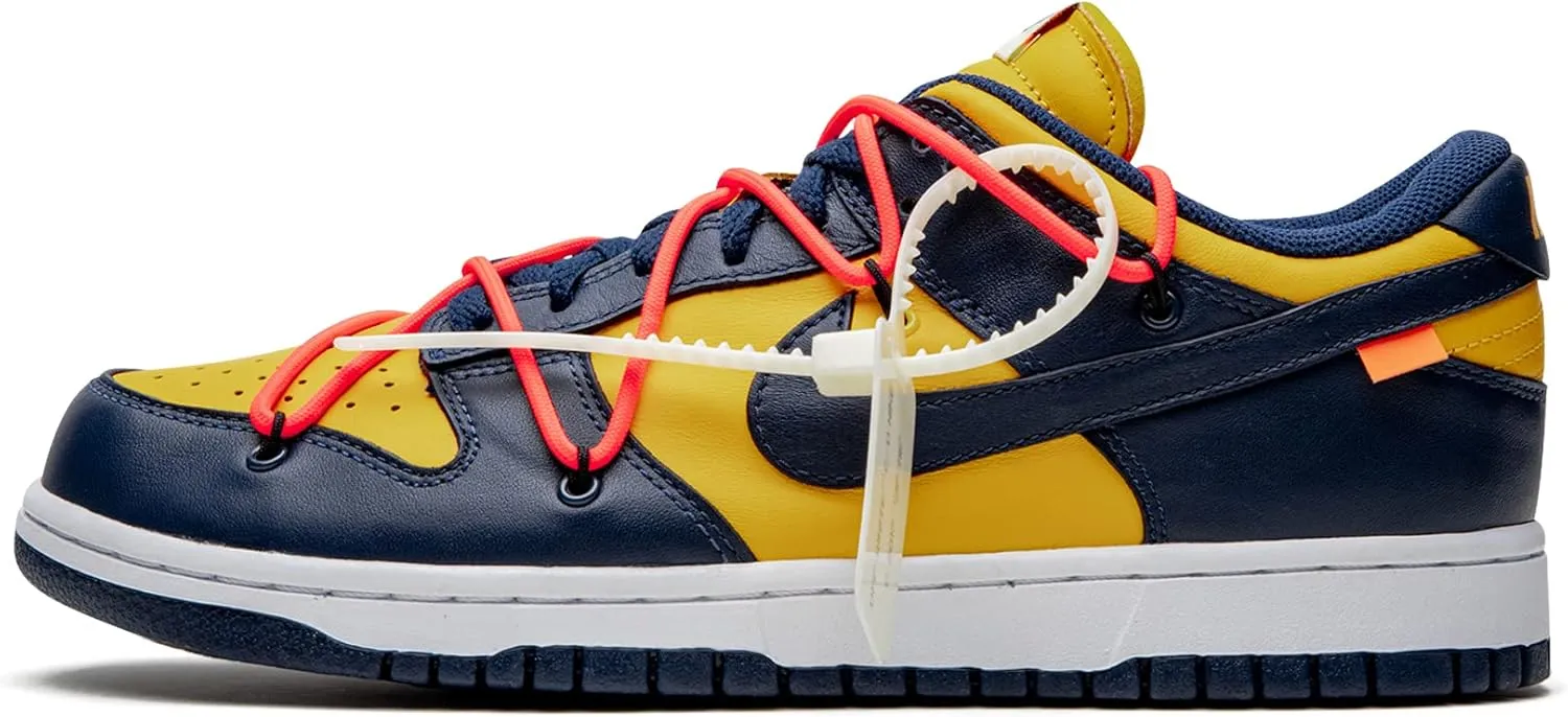 Nike Mens Dunk Low CT0856 700 Off-White - University Gold - Size