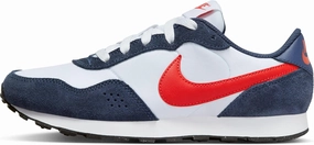 Nike MD Valiant Big Kids' Shoes (CN8558-409, Midnight Navy/White/Black/Picante Red) Size 6.5